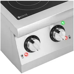 Induction Hob - 4 plates - Ø 12 - 26 cm - portable - Royal Catering