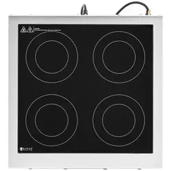 Induction Hob - 4 plates - Ø 12 - 26 cm - portable - Royal Catering