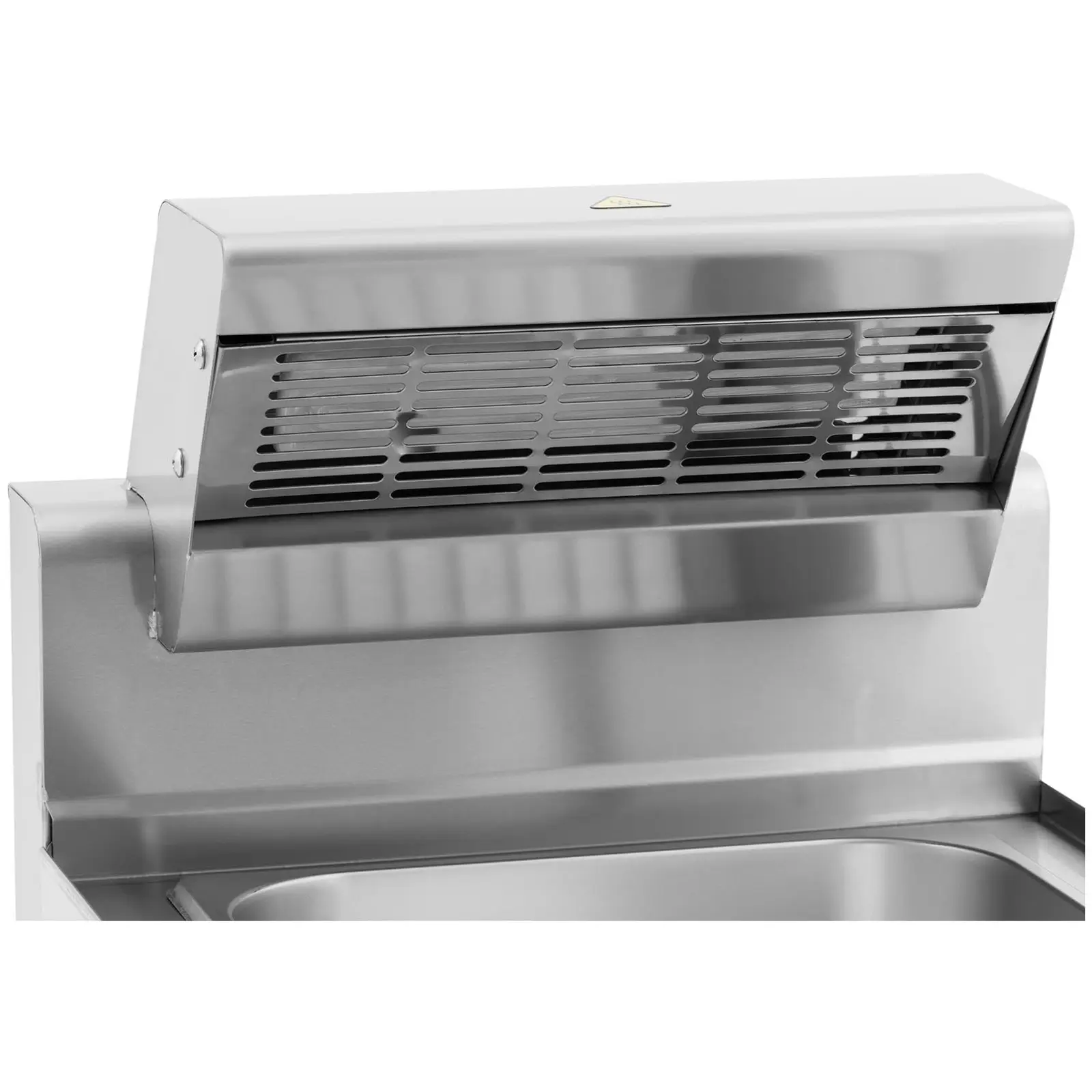 Ohřívač hranolků - 1100 W - Royal Catering (Barva: Stříbrná)