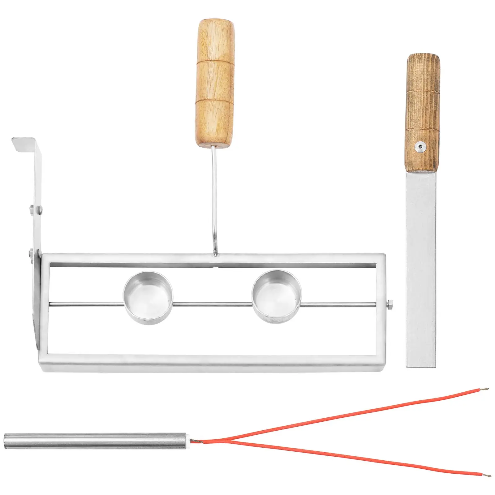 Waffeleisen für Eiswaffeln - 100 - 120 Waffeln/h - 74 x 124 mm - Royal Catering