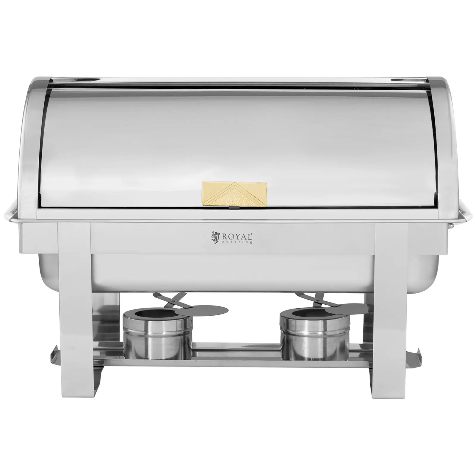 Chafing Dish - GN 1/1 - 9 L - 2 Brennstoffzellen - Royal Catering (Material: Edelstahl)
