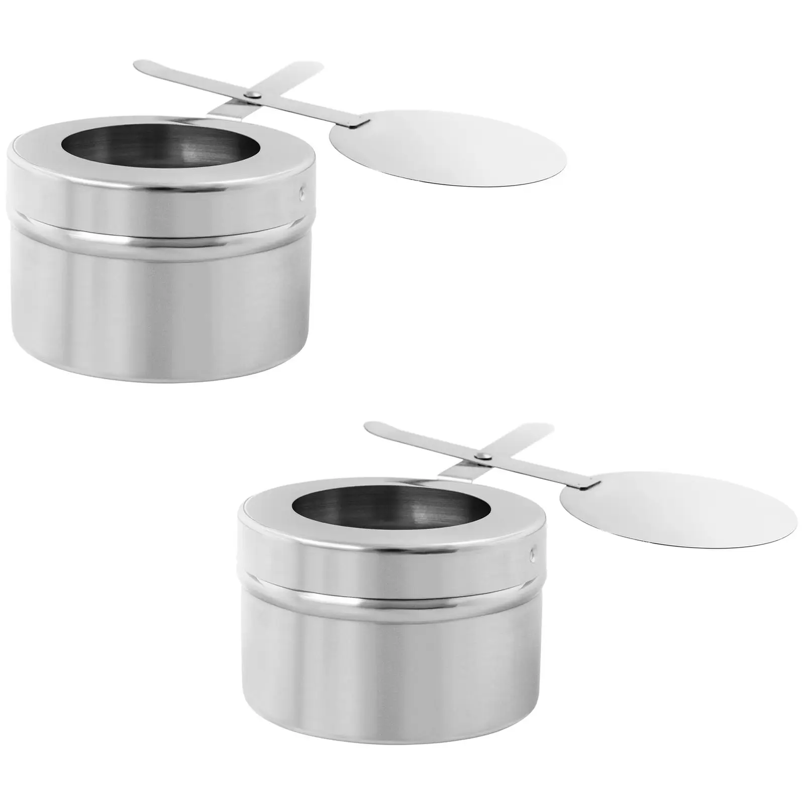 Chafing Dish - GN 1/1 - pozlacení - rolovací kryt - 9 l - palivové články: 2 - Royal Catering (Držáky paliva: Ano)