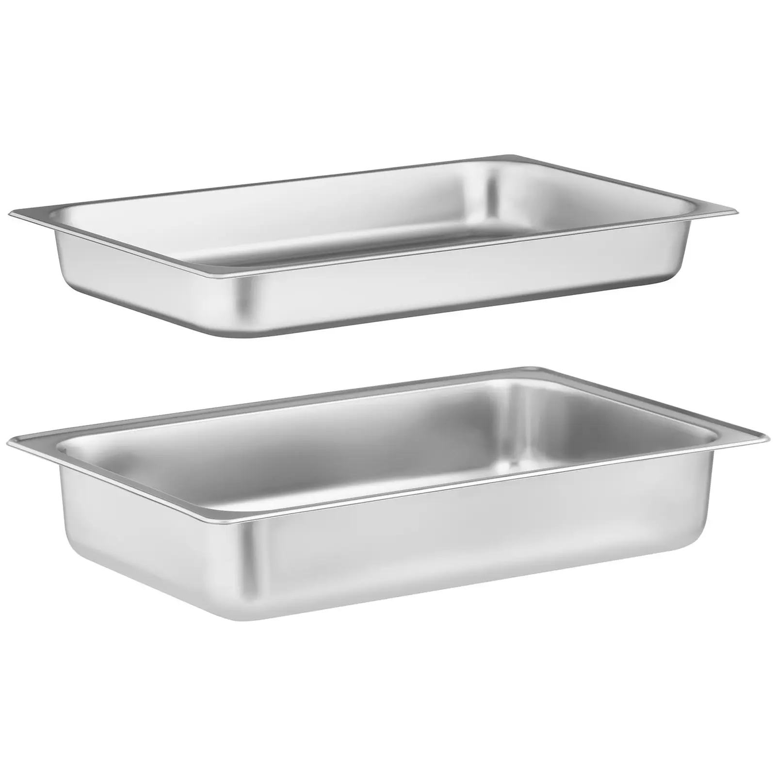 Chafing Dish - GN 1/1 - pozlacení - rolovací kryt - 9 l - palivové články: 2 - Royal Catering (Zásobník na vodu: Ano)