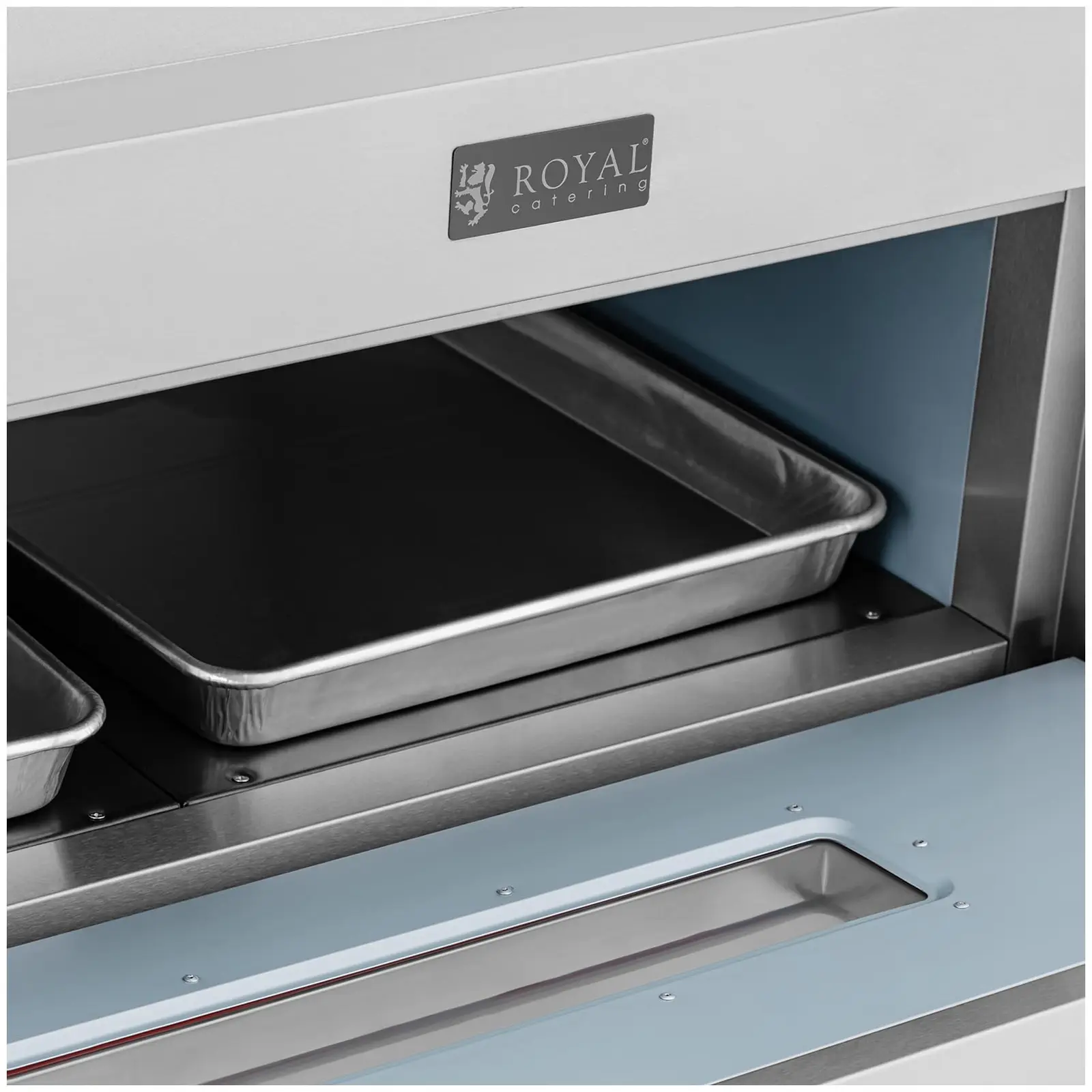 Outlet Piec gastronomiczny - 6600 W - 2 blachy (60 x 40 cm) - Royal Catering
