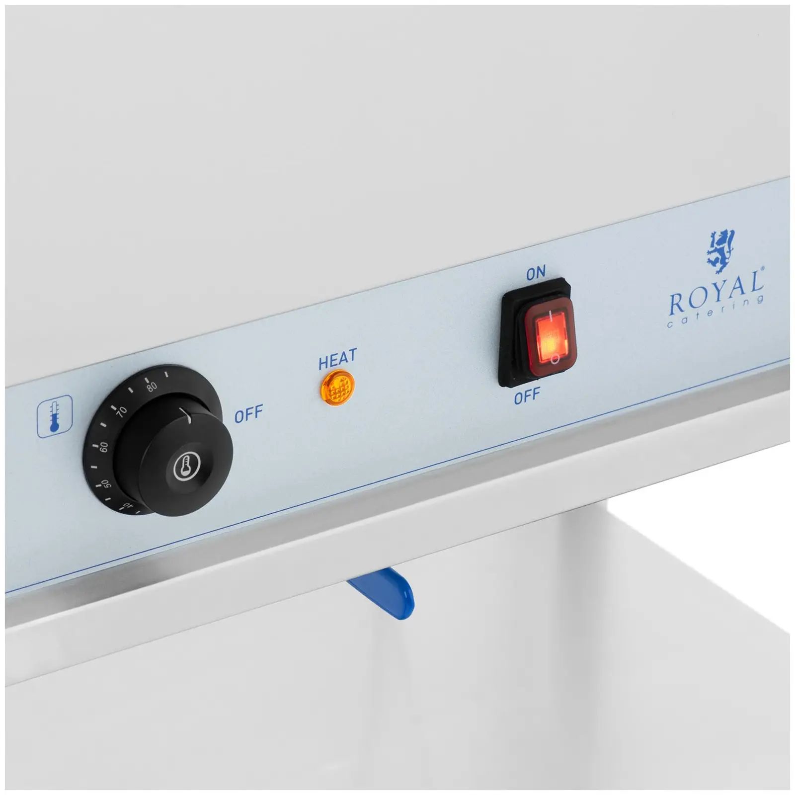 Bain Marie - 1265 W - 2 x GN 1/1 - s podstavcem - Royal Catering (Kryt: Ano)