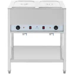 Bagnomaria - 1265 W - 2 x GN 1/1 - Con base - Royal Catering