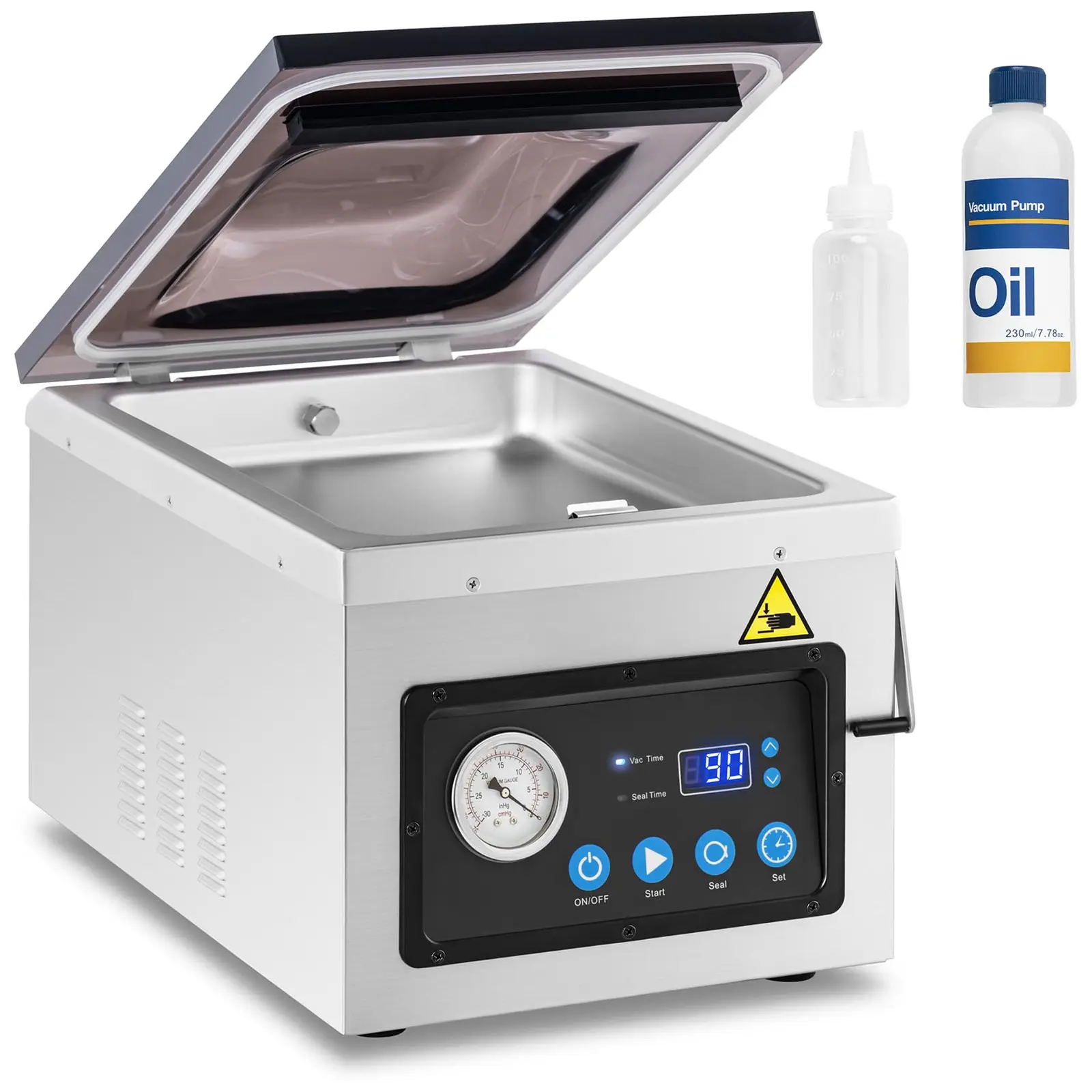 Machine sous vide professionnelle - Largeur sac : 26 cm - 103 l/min - 1 bar - Royal Catering