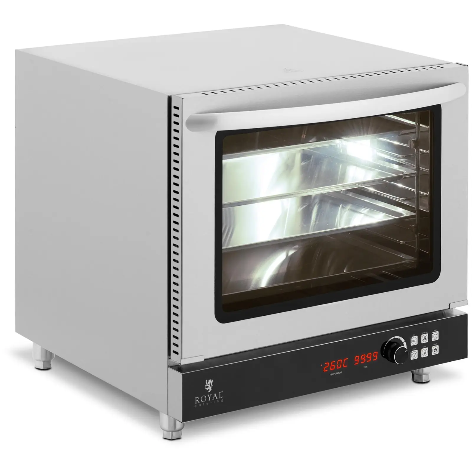 Forno de convecção - 2800 W - temporizador - 3 funções - 4 níveis