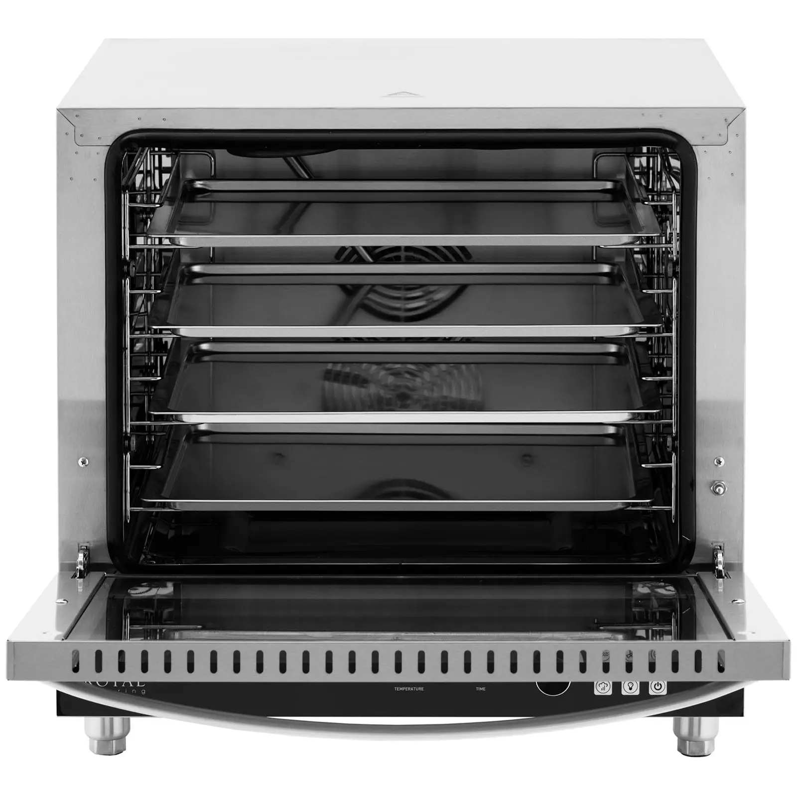 Four à convection - 2800 W - Minuterie - 3 fonctions - 4 plaques (Épaisseur de tôle: 10 mm)