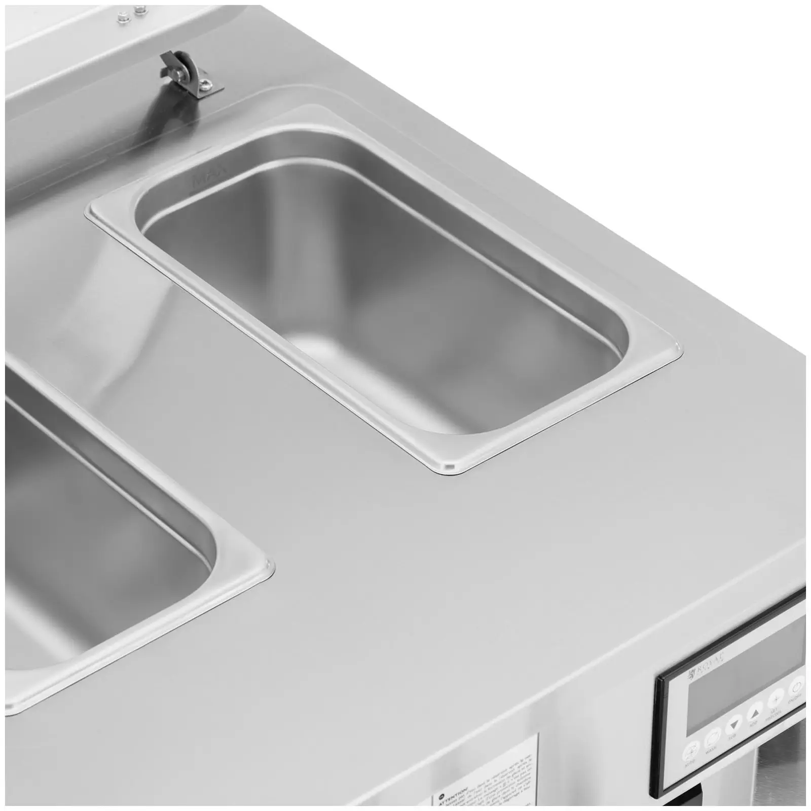 Softicemaskine - 2140 W - 33 l pr. time - 3 smagsvarianter - Royal Catering (Antal beholdere: 4 Pc)