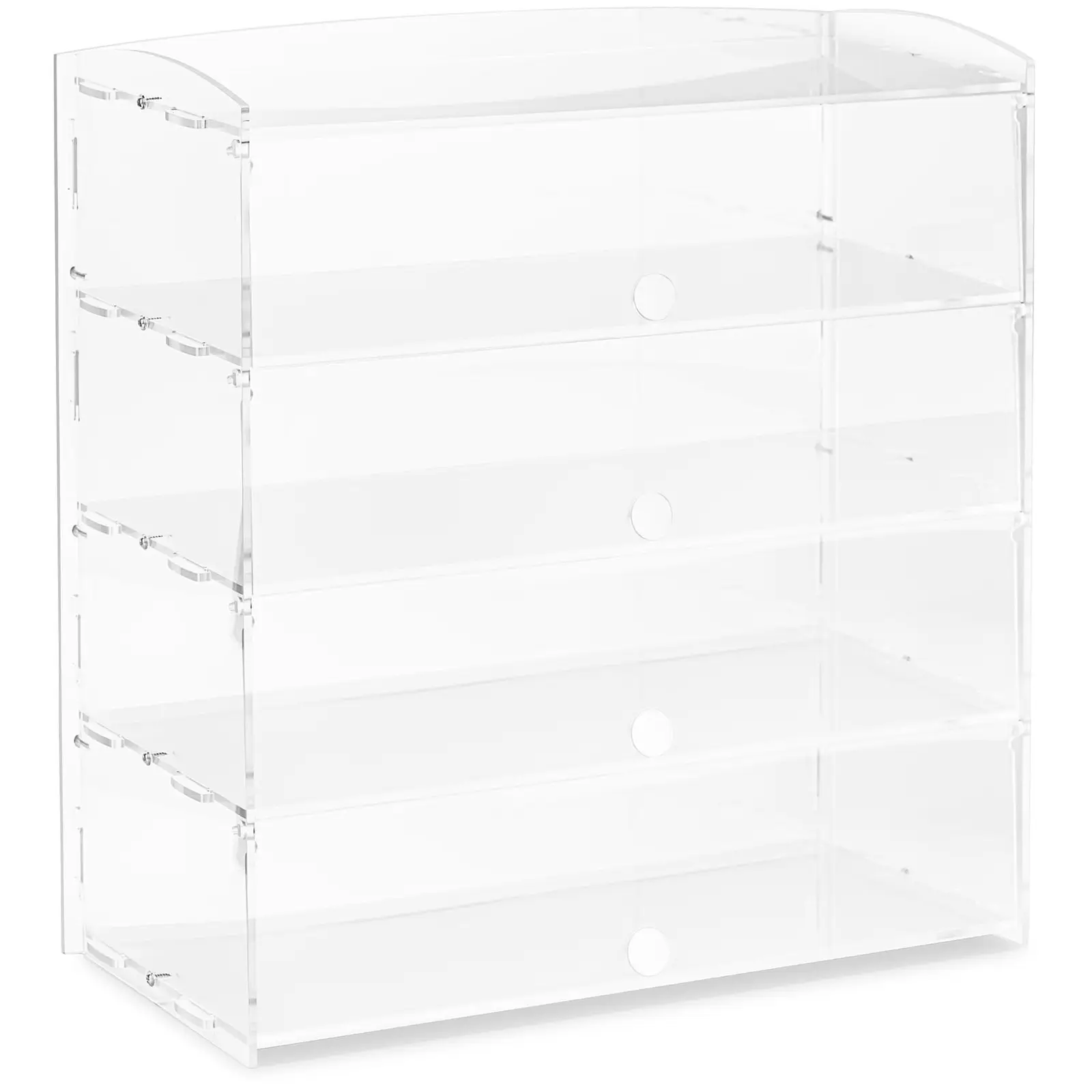Cake Display Cabinet - small - Acrylic - 4 Shelves - Royal Catering