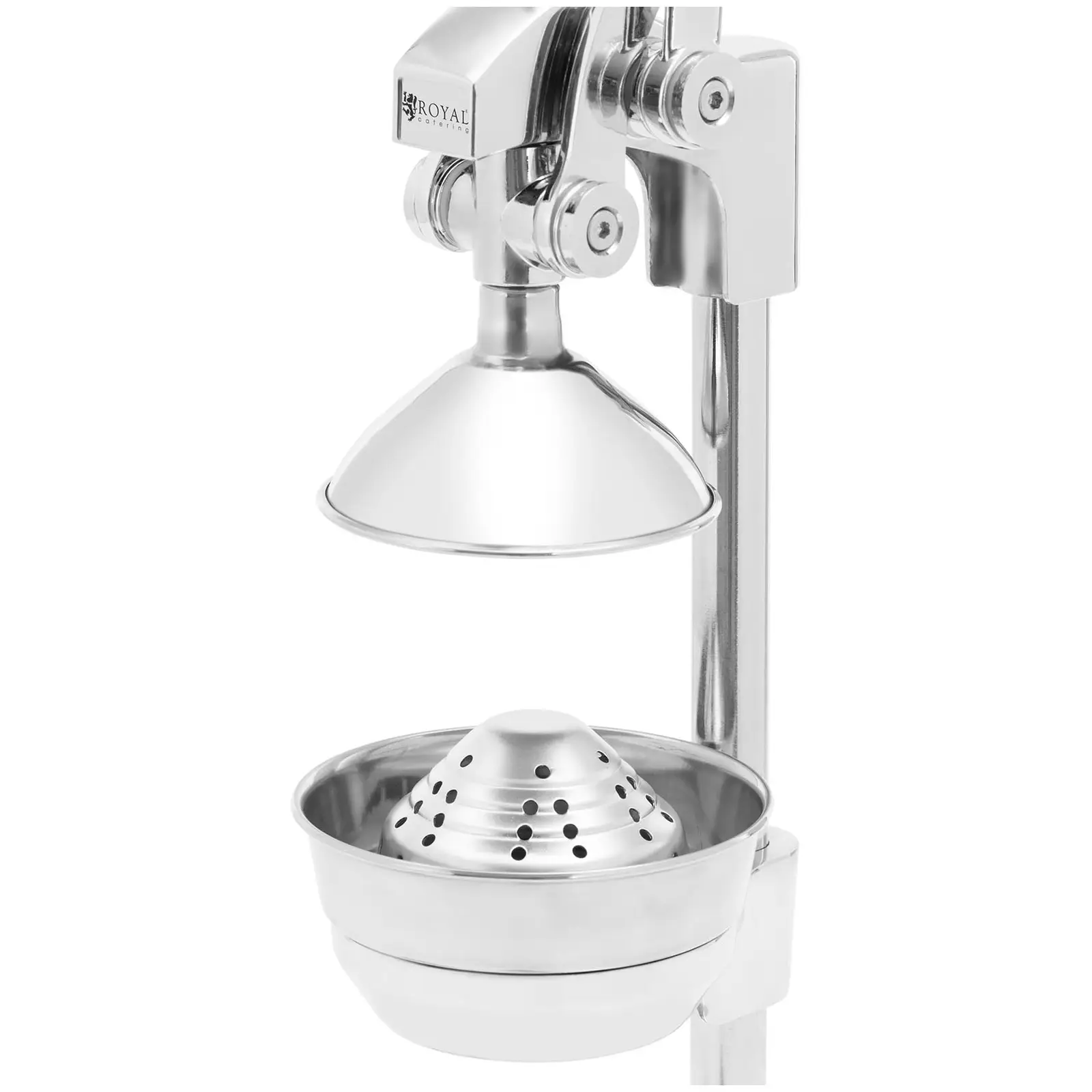 Seconda Mano Spremiagrumi manuale - Acciaio inox - Utilizzo con una sola mano - Royal Catering