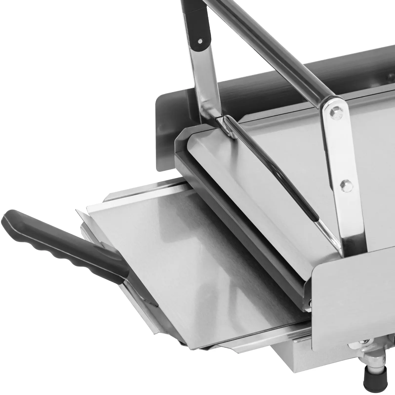 Toaster pain burger - Minuteur avec alarme - 320 x 440 mm - 0-250 °C - Royal Catering (Couleur(s): Argenté)