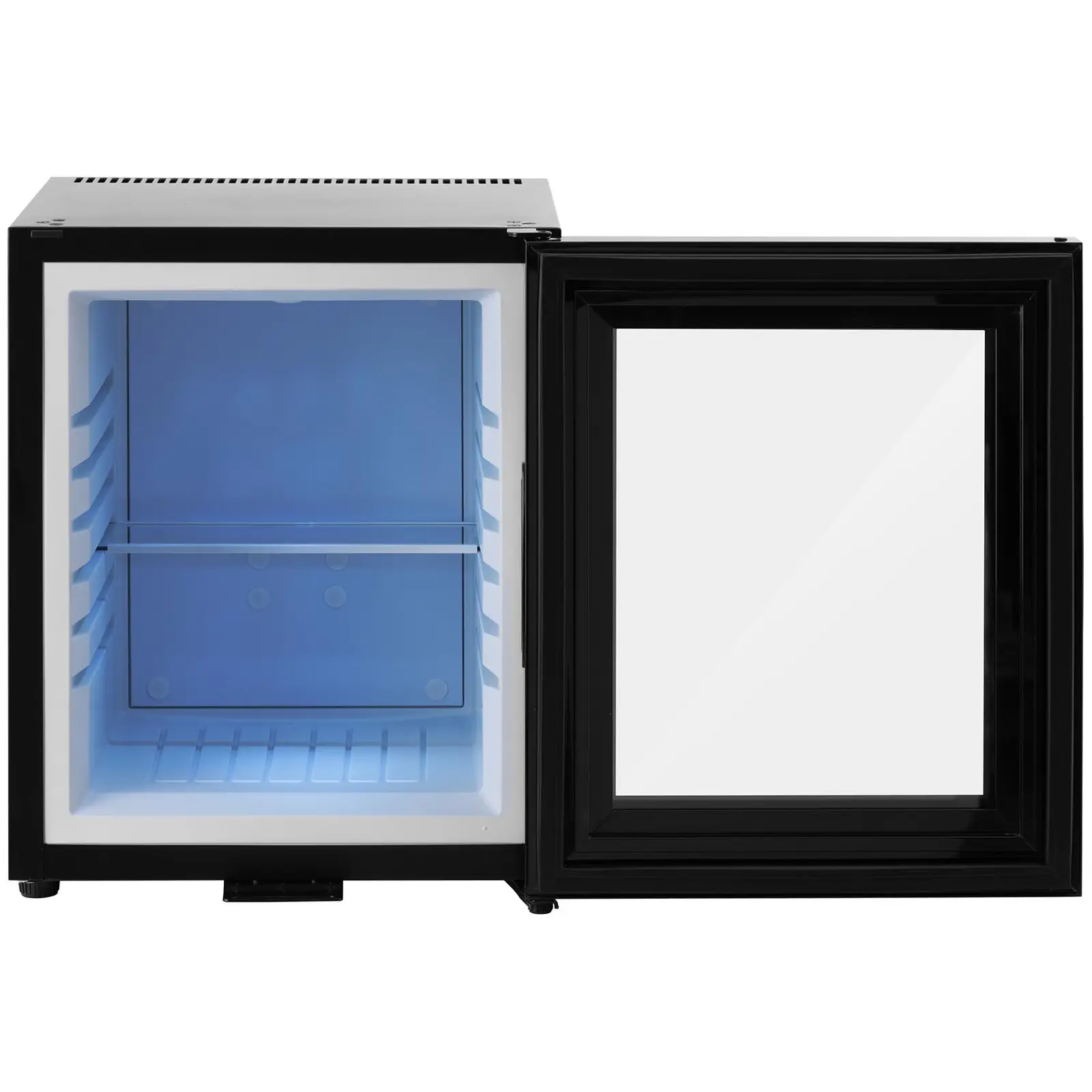 Minibar - 25 l - skleněné dveře - černý - Royal Catering (Akustický výkon: 22 dB)