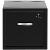 Minibaari - 19 l - vetolaatikko - musta - Royal Catering