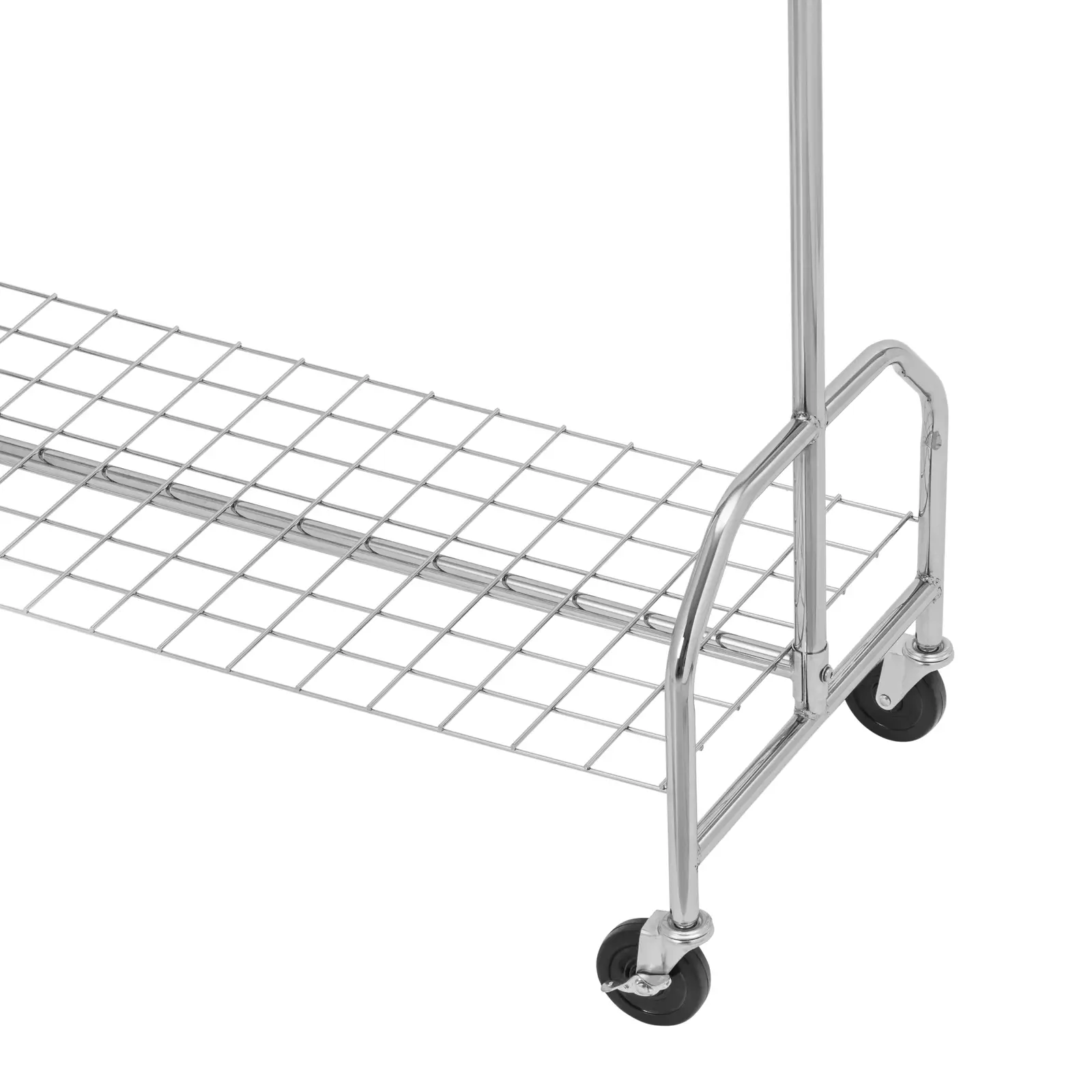 Clothes rack - 120 kg - rollable - extendable - Royal Catering