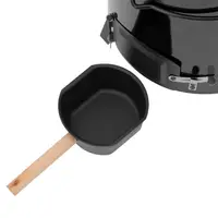Goulash Cannon - 14 l - enamelled - grill grate - ladle - thermometer - Royal Catering