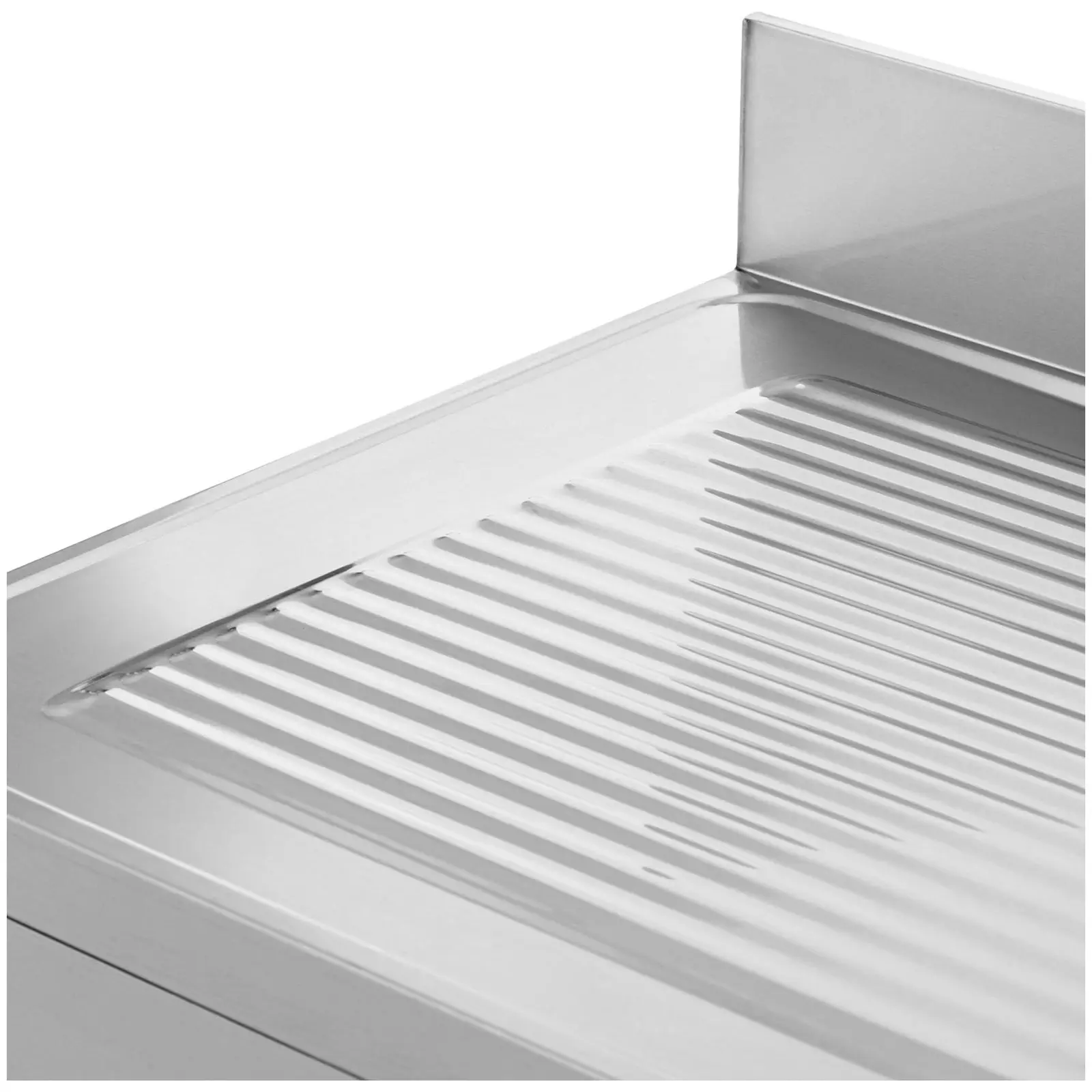 Plonge inox - 1 évier - inox - 100 x 60 x 97 cm - Royal Catering