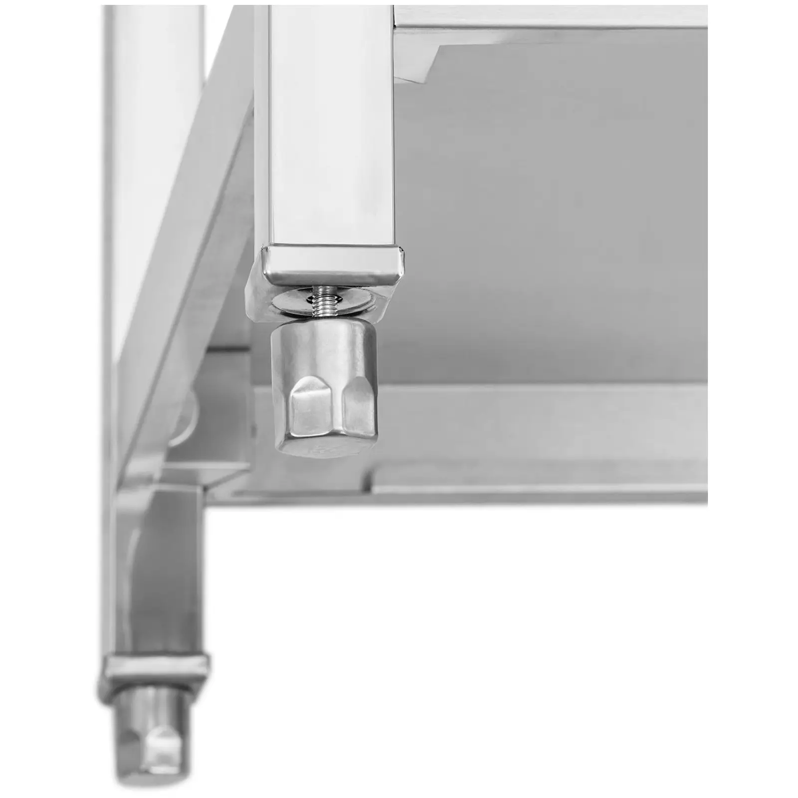 Plonge inox - 1 évier - inox - 120 x 70 x 97 cm - Royal Catering (Fonctionnement sur batterie(s): Non)