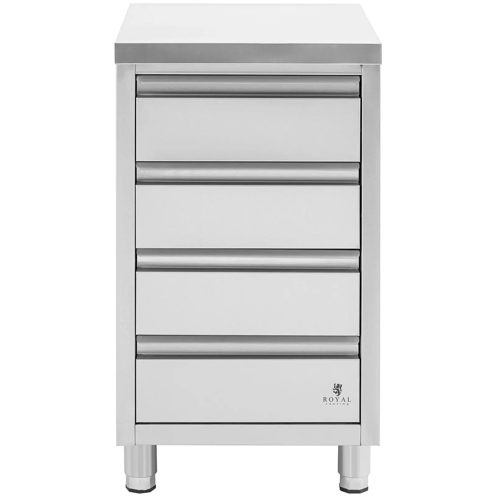 Metal Cabinet - 4 drawers - Royal Catering
