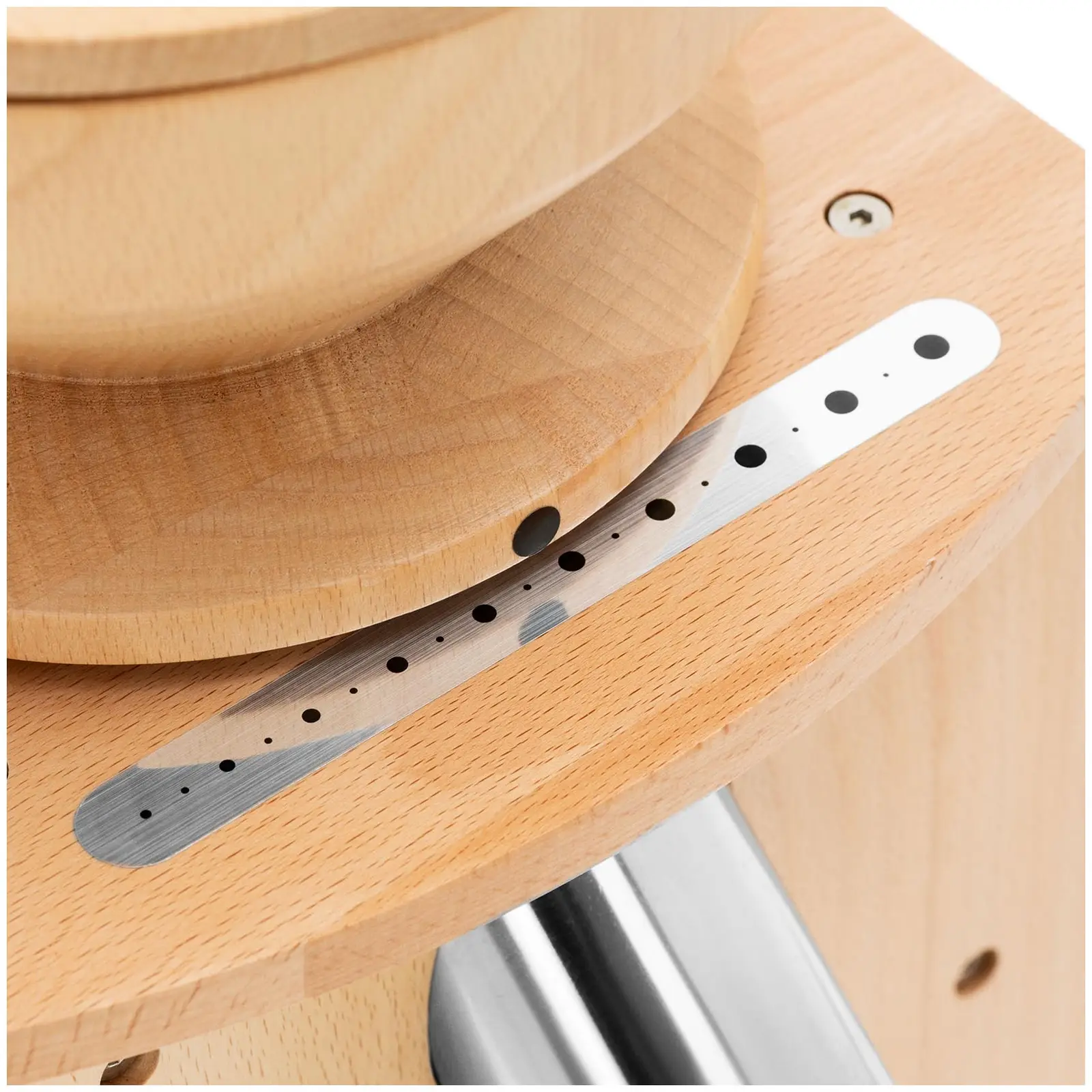 Getreidemühle - elektrisch - 1 L - 100 g/min - 370 W - Royal Catering (Material: Edelstahl)
