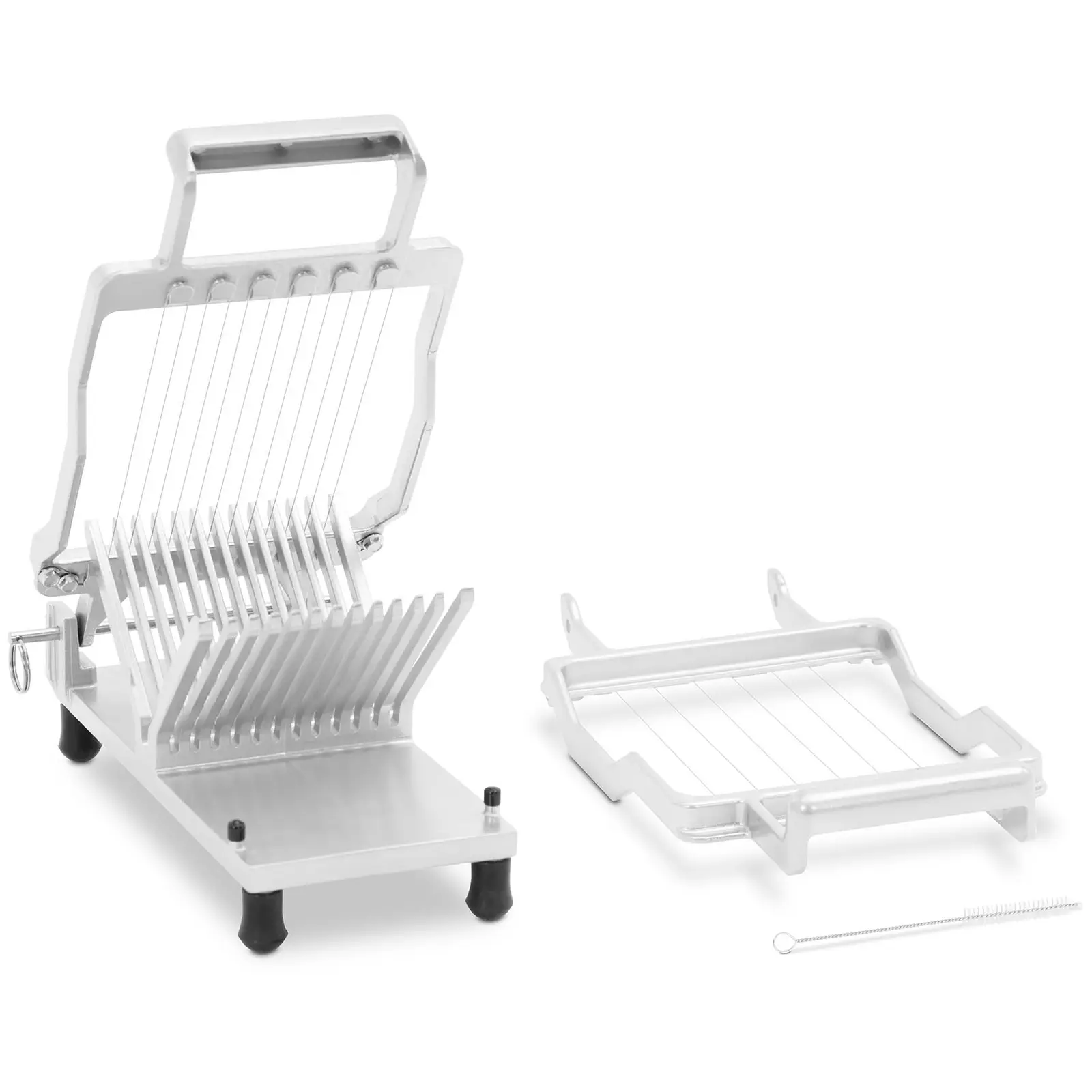 Osteskærer - med 2 skærerammer - rustfrit stål og aluminium - Royal Catering