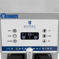 Μηχανή παγωτού Soft Serve - 800 W - 13 l/h - LED - Royal Catering