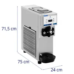 Softeismaschine - 800 W - 13 l/h - LED - Royal Catering