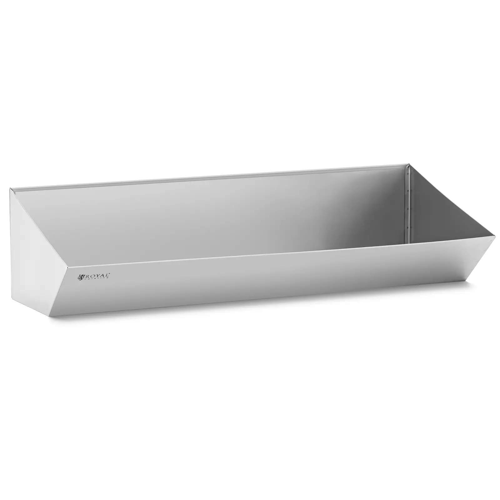 Bac à frites - inox - 80 x 30 cm - compatible lave-vaisselle - Royal Catering