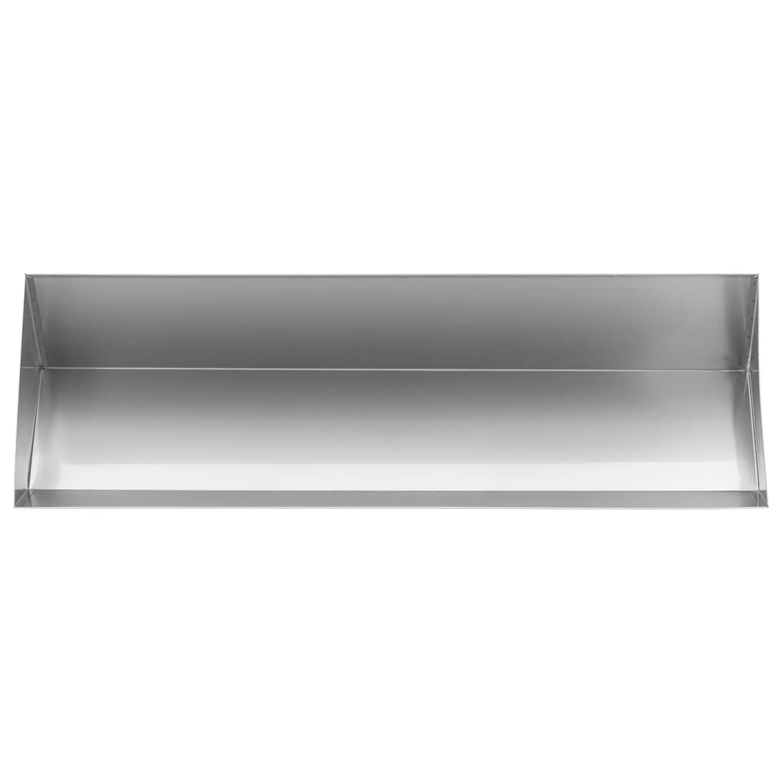 Bac à frites - inox - 100 x 30 cm - compatible lave-vaisselle - Royal Catering (Capacité totale: 40 l)