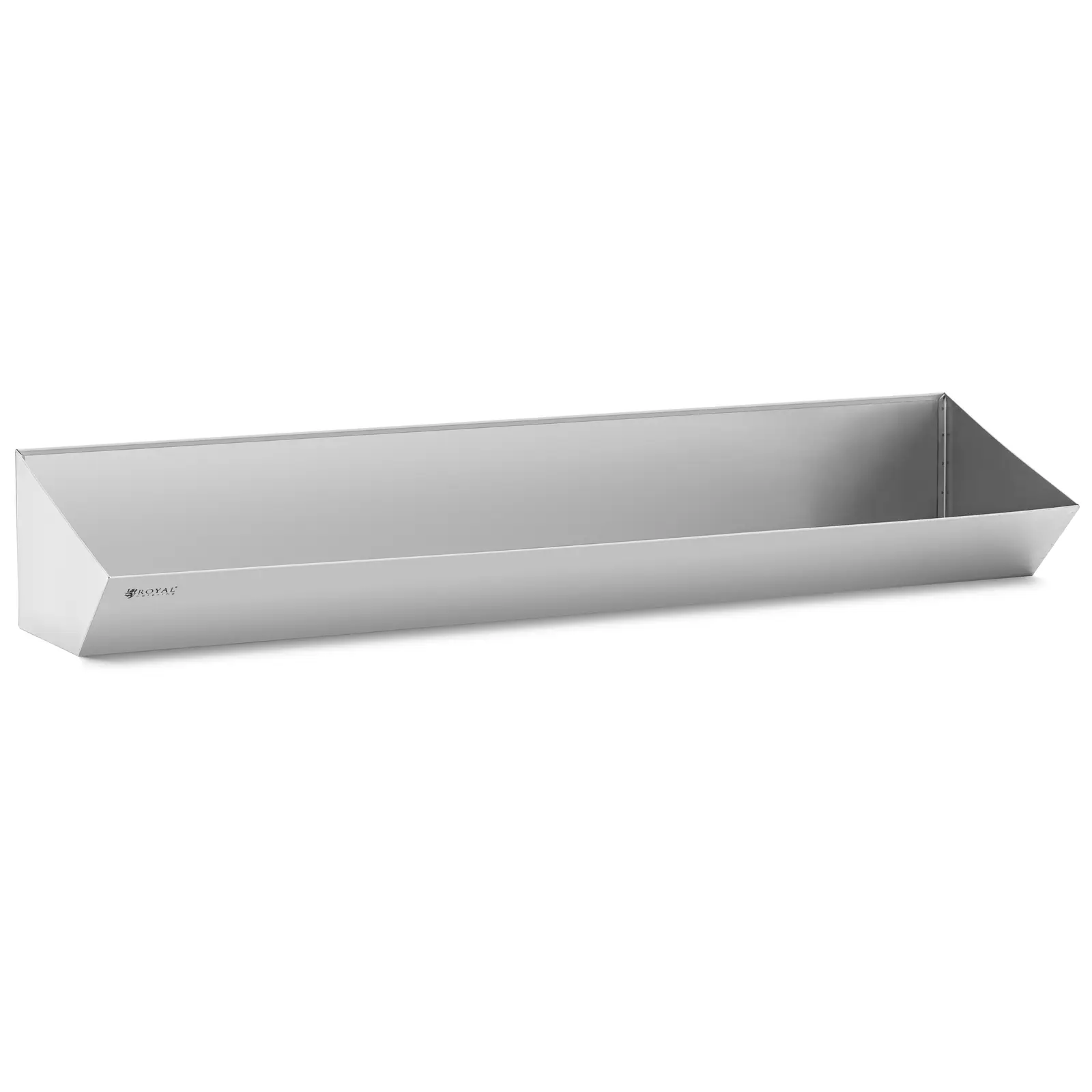 Bac à frites - inox - 120 x 30 cm - compatible lave-vaisselle - Royal Catering