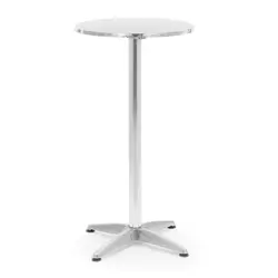 Bar Table - folding & height-adjustable - Ø 60 cm - Royal Catering