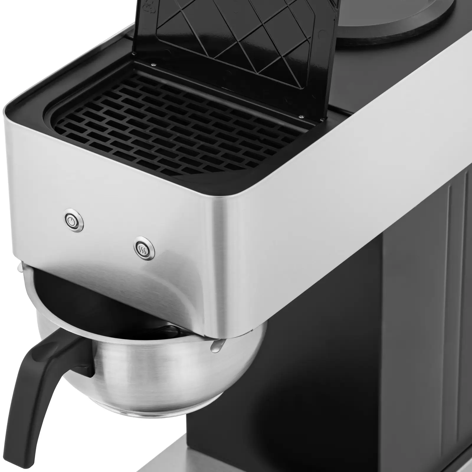 Filterkaffeemaschine - 2 x 1,8 L - 2 Wärmplatten - inkl. 2 Glaskannen