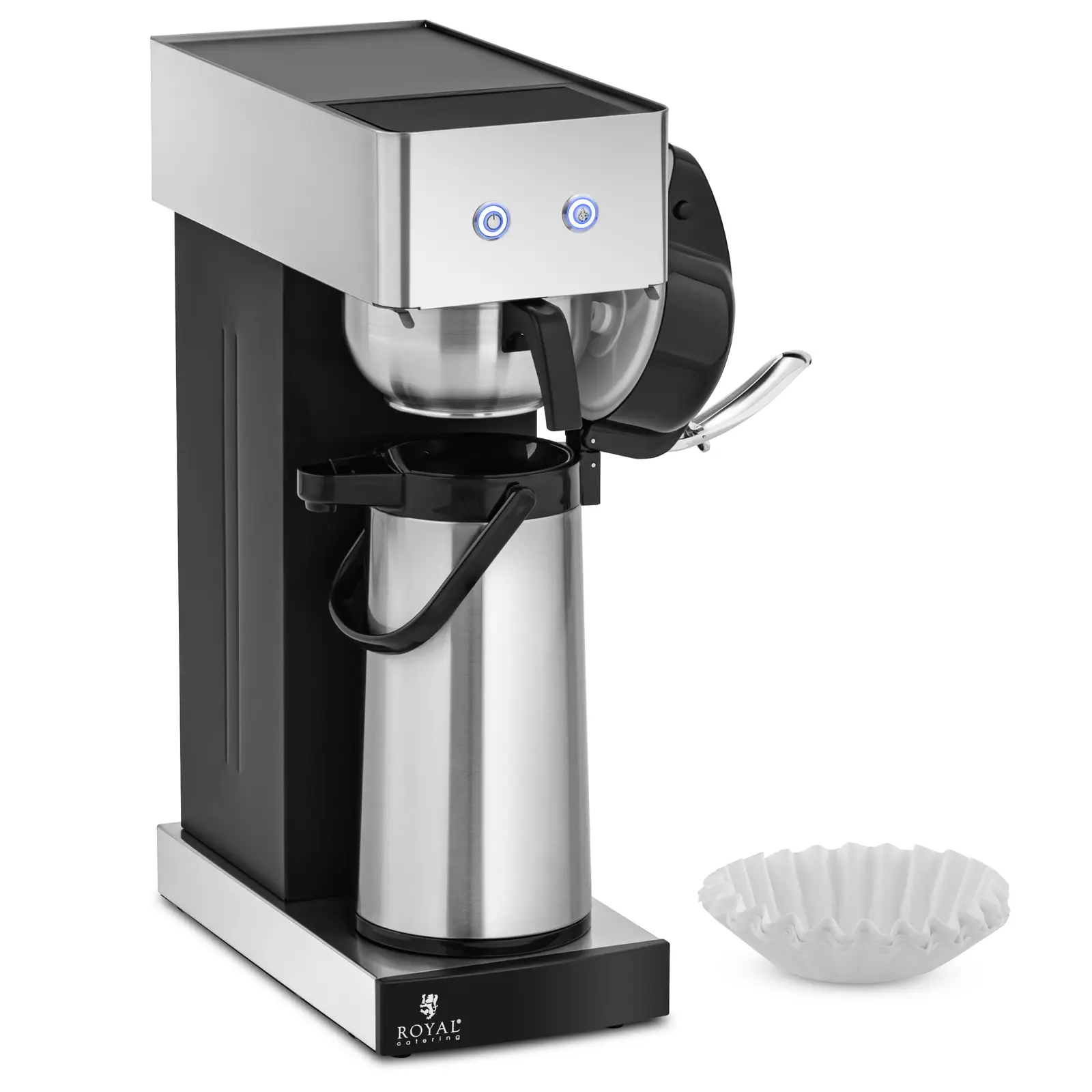 Filterkoffiemachine - 2,2 L - incl. thermosfles