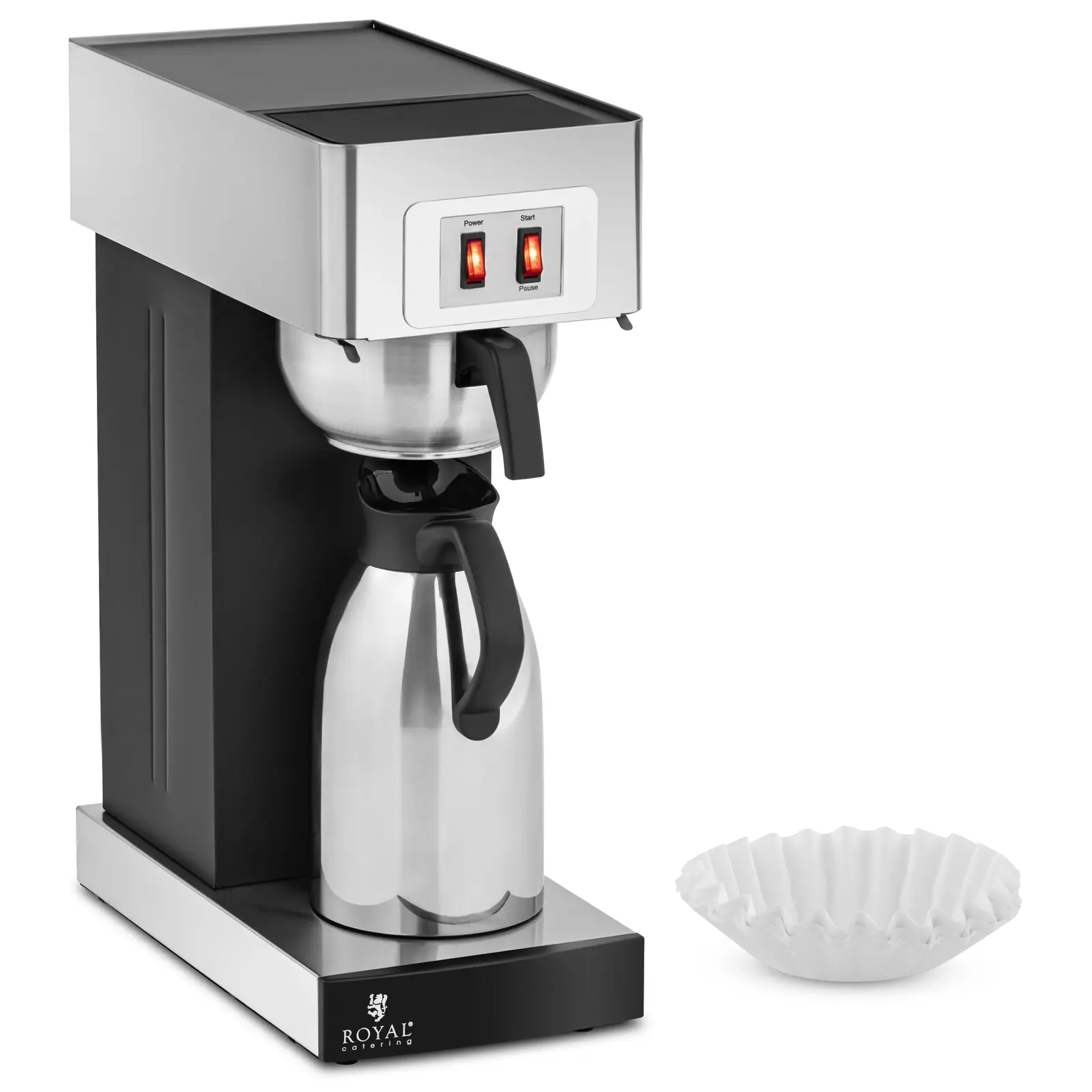 Filterkaffeemaschine - 2 L - inkl. Thermoskanne