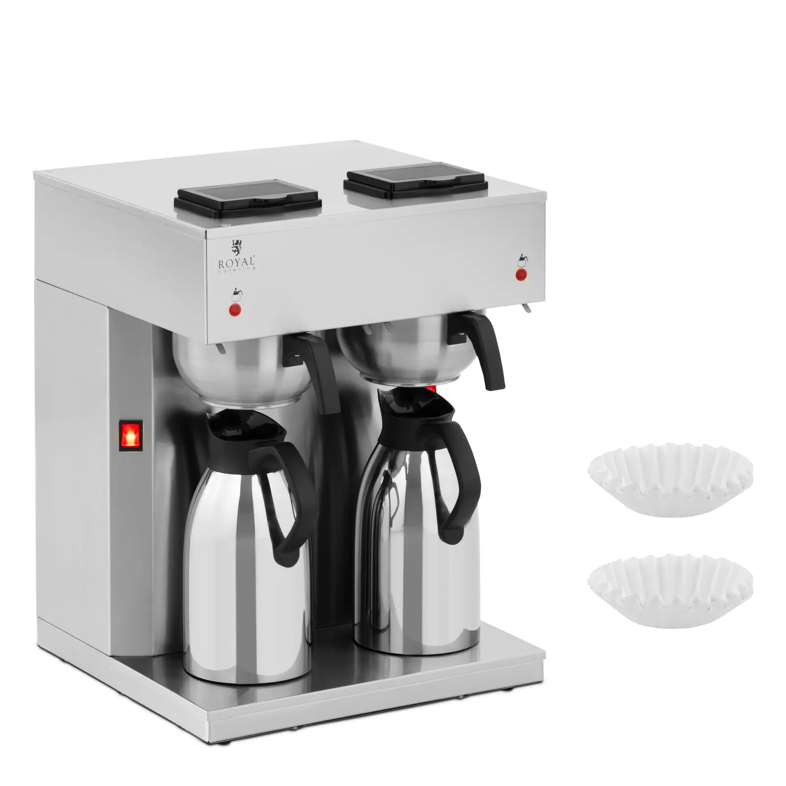 Cafetière professionnelle - 2 x 2 L - avec Pichets isothermes