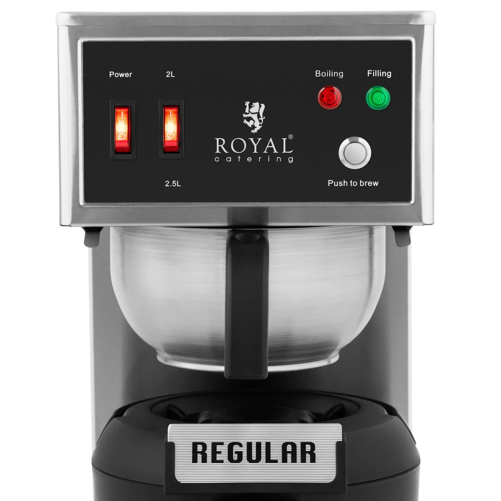 Cafetière professionnelle - 2,5 L - avec pichet isotherme et robinet (Cordon(s) d'alimentation: 1.55 m)