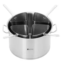 Pasta Pot - 4 sieve inserts - 31 l - Royal Catering