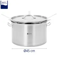 Pasta Pot - 5 sieve inserts - 44 l - Royal Catering