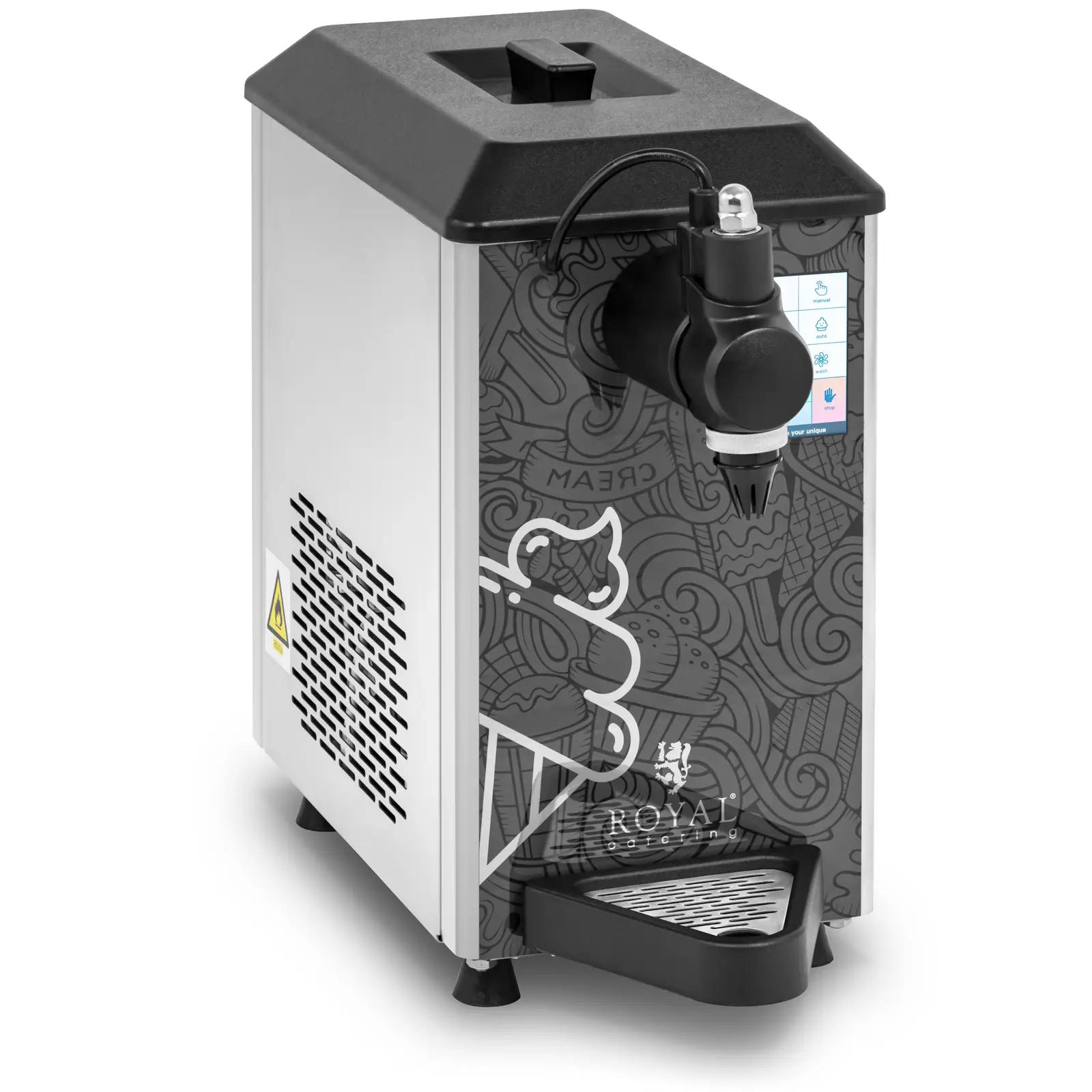 Whipped Cream Machine - 2.2 l - LED touchscreen - self-cleaning