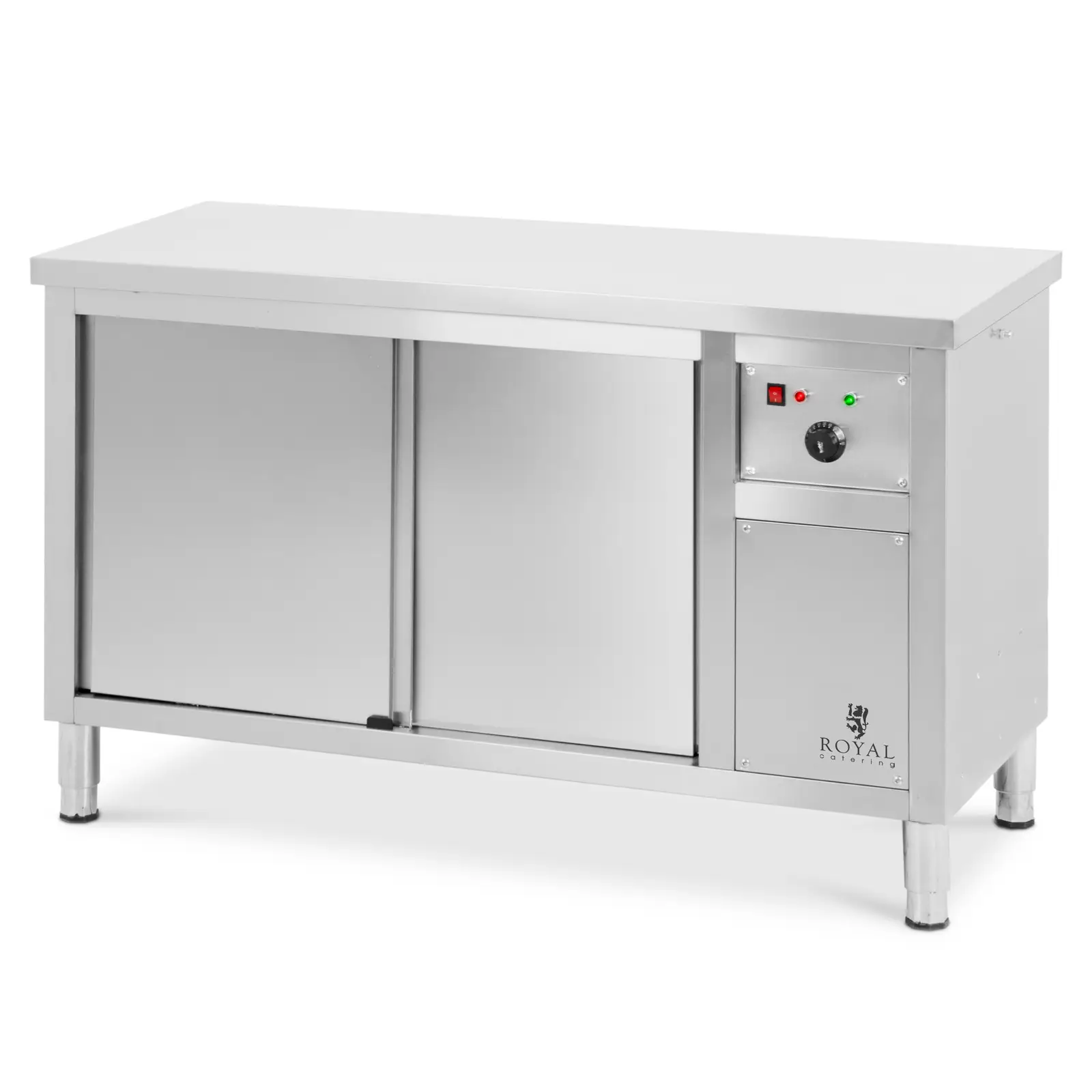 Warmhoudkast - 140 x 60 x 85 cm - 30 tot 80 °C - Royal Catering