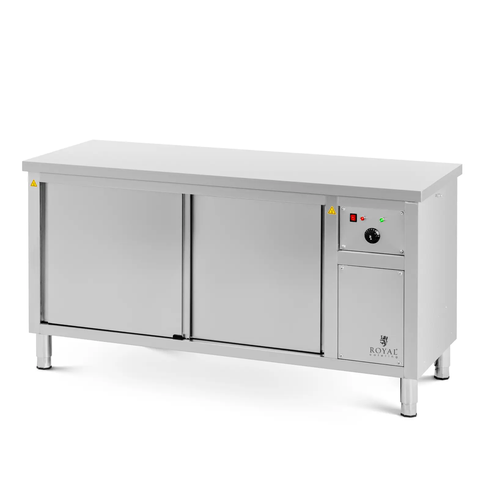 Wärmeschrank - 160 x 60 x 85 cm - 30 bis 80 °C - Royal Catering