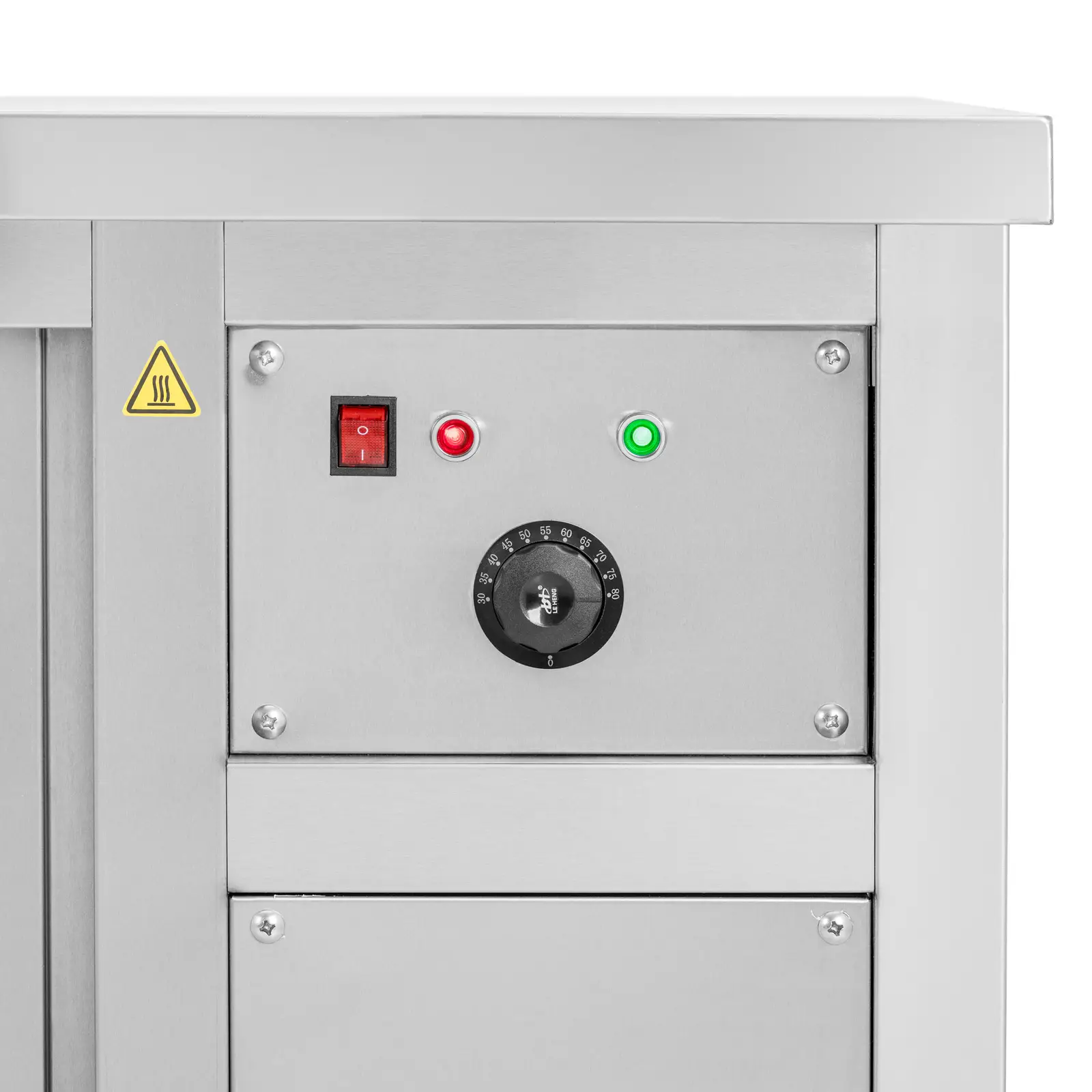 Ohřívací skříň - 160 x 60 x 85 cm - 30 až 80 °C - Royal Catering (Maximální výkon: 2.4 kW)