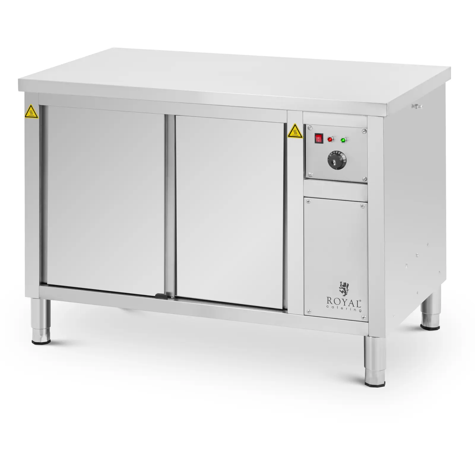 Plate Warmer - 120 x 70 x 85 cm - 30 to 80 °C - Royal Catering