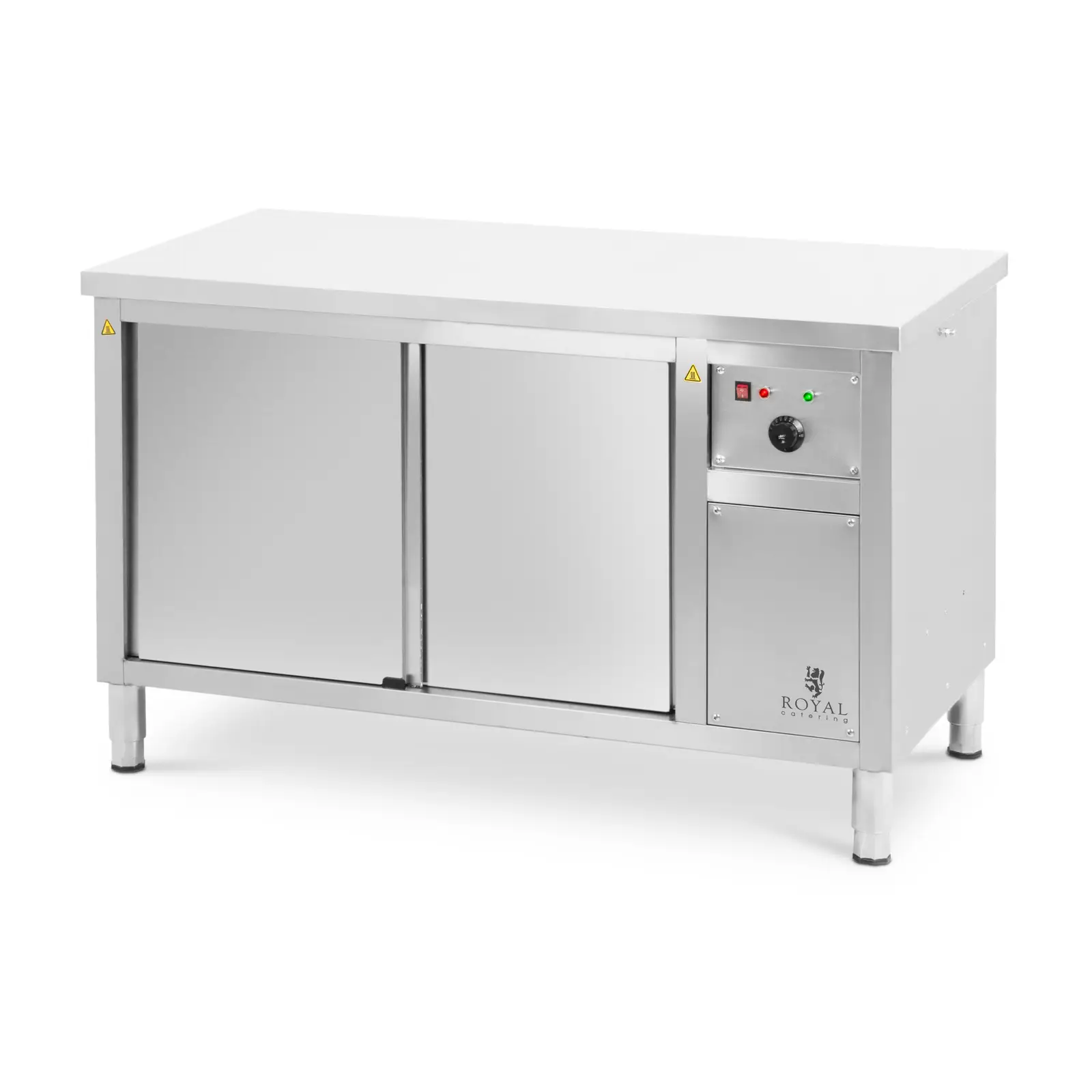 Wärmeschrank - 140 x 70 x 85 cm - 30 bis 80 °C - Royal Catering