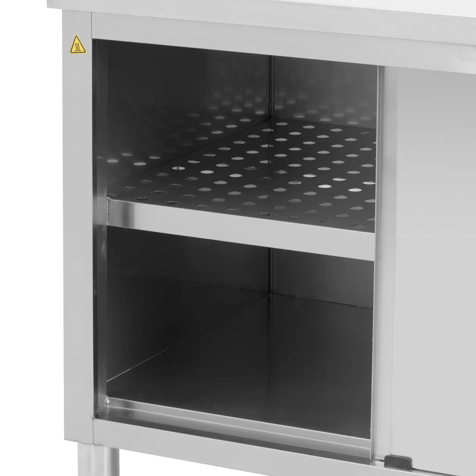 Varmeskab til mad - 140 x 70 x 85 cm - 30 til 80 °C - Royal Catering