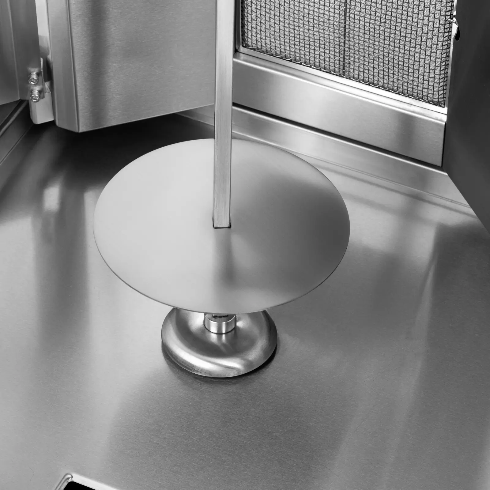 Gas-Dönergrill - für 40 kg FLeisch - 3 Brenner - 12 kW - Royal Catering (Gastyp: Propangas)