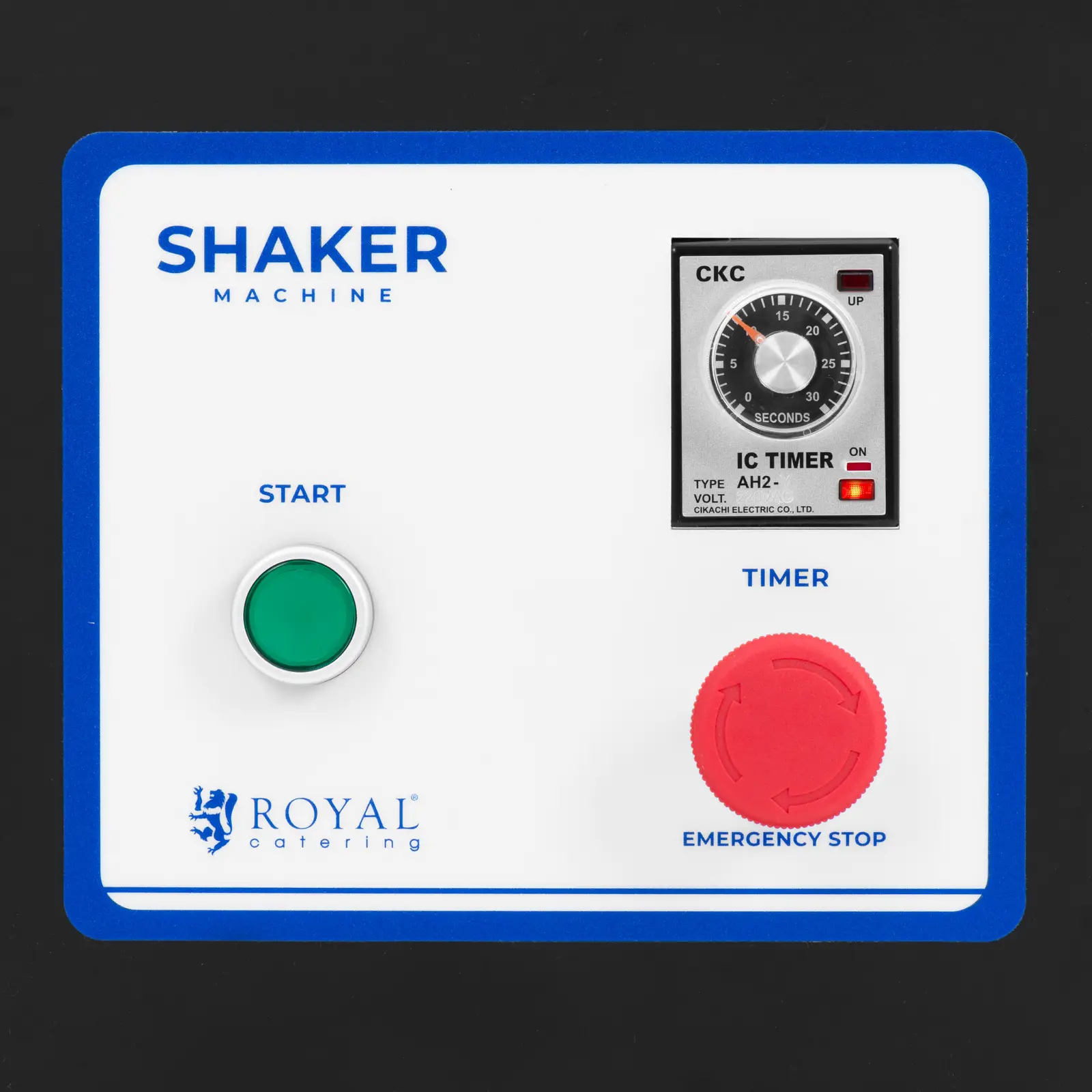 Milkshaker - double - 2 x 0,75 l - 240 tr/min - noir - Royal Catering