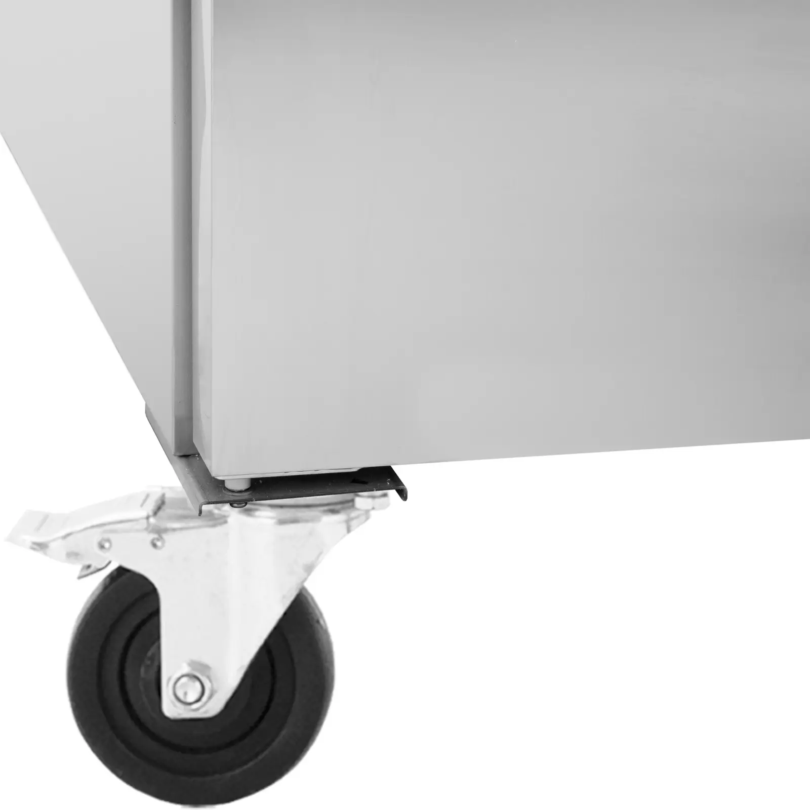 Commercial Fridge - 800 l - stainless steel - 2 doors - 4 castors - lockable - Royal Catering