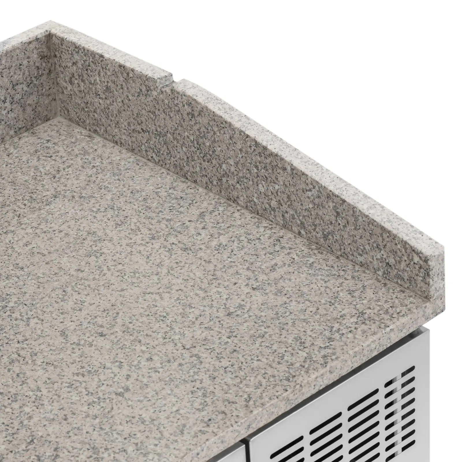 Chladicí stůl na kolečkách - 560 l - 3 přihrádky - 202 x 80 cm - ušlechtilá ocel - Royal Catering (Výkon chladícího stolu: 280 W)